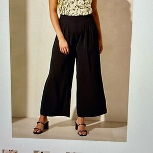 Black palazzo pants